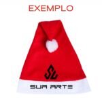 04 - Seu logo 1 cor cima baixo exemplo