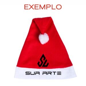 04 - Seu logo 1 cor cima baixo exemplo