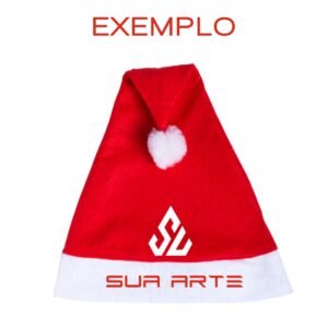 06 - Seu logo 2 cores - feliz natal exemplo