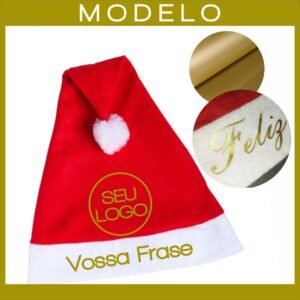 11 - Gorro de Natal personalizado