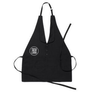 Avental com logotipo personalizado